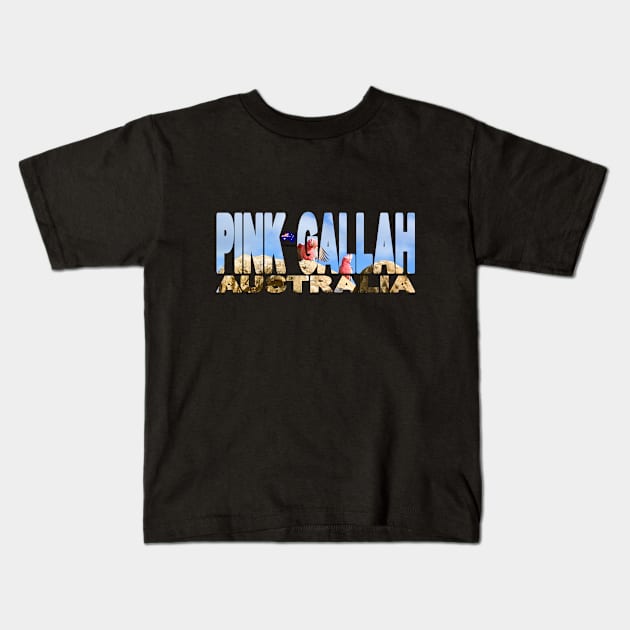 PINK GALLAH - Western Australia Nambung Pinnacles Kids T-Shirt by TouristMerch